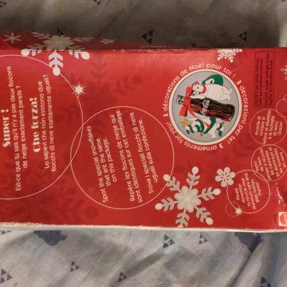Coca Cola Noel Barbie Original Coca Cola Christmas Barbie - Picture 12 of 16